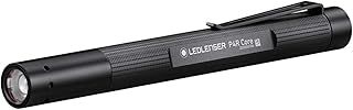 Ledlenser P4R Core LED pen lamp, 200 lumens, rechargeable Lithium battery, focusable, 3 levels of brightness, long distance beam 95m, USB charging cable a. Clip, pen lamp