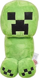 Minecraft Basic Plush Character Soft Dolls, Video Game-Inspired Collectible Toy Gifts for Kids & Fans Ages 3 Years Old & Up - HBN40,8 inches, Creeper