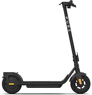 Pure Air Electric Scooter Adult, Lightweight Foldable Electric Scooters, E Scooter with 10" Tubeless Tyres