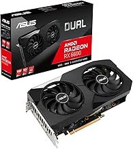 ASUS Dual AMD Radeon RX 6600 8GB GDDR6 Gaming Graphics Card (AMD RDNA 2, PCIe 4.0, 8GB GDDR6 memory, HDMI 2.1, DisplayPort 1.4a, Axial-tech fan design, 0dB technology)