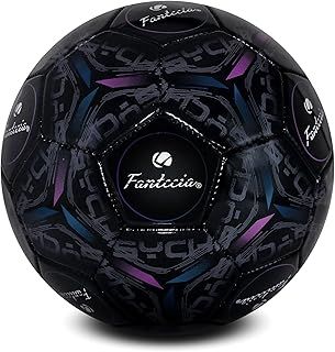Size 5 Football for Regular Game and Training, Match Football with Standrad Weight and Official Size, Youth & Kids Football for Indoor & Outdoor.
