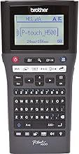 Brother PT-H500 Label Maker, USB 2.0, P-Touch Label Printer, Handheld, QWERTY Keyboard, Up to 24mm Labels, Includes USB Cable/Wrist Strap/24mm Black on White Tape Cassette