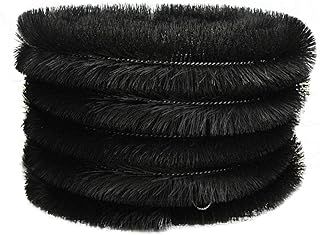 Pack of 5 x Black Gutter Brush Leaf & Moss Guard (4m)