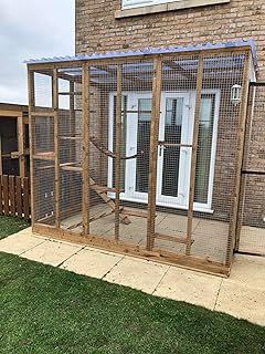 Catio Cat Run Lean To 6ft x 9ft x 7ft5" Waterproof Roof Enclosure