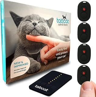 V2 Cat & Kitten Tracker - More Accurate than GPS - No Monthly Fee or Subscription - Includes 4 Homing Tags - Up To 150m Range - Small & Lightweight Tags Perfect to Find Indoor & Outdoor Cats