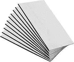 10 Pcs Car Sound Deadening Self Adhesive Mat, Auto Butyl Heat Insulation & Sound Dampening Pads, Audio Noise Insulation and Dampening Mats for Car Hood Ceiling Door, 9.76x7
