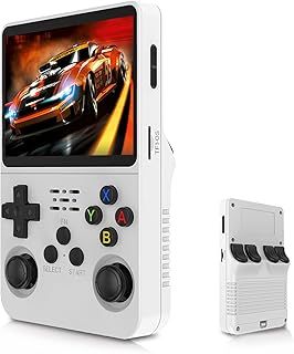 Elprico R36S Retro Handheld Video Game Console, 3.5" IPS 640x480 HD, Linux System, 128G