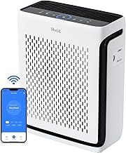 LEVOIT Smart HEPA Air Purifier for Home Bedroom 104m², Washable Filter, Pet Mode, Air Quality & Light Sensor, 23dB, Remove 99.97% of Allergens for Pet, Dust, Pollen, Smoke, Vital 100S