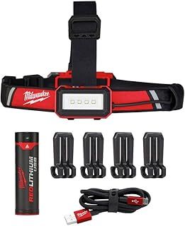 Milwaukee 2115-21 REDLITHIUM USB Rechargeable Low-Profile Headlamp