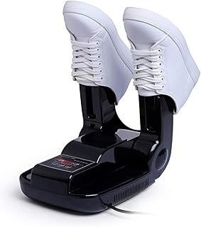 DEECOZY Boots Dryer, Electric Foot Warmer with Timer Shoe Adjustable Odour Eliminator Damp and Wet Remover Foldable