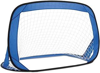 Toyrific Goaline Pop up Goals | Set of 2 Foldable Goals for Kids Football Training with Carry Bag Outdoor & Indoor Use, Blue