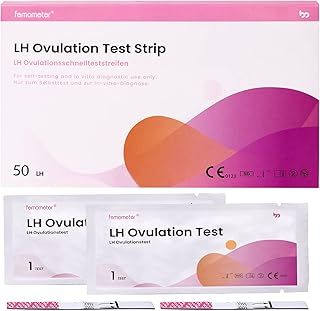 Ovulation Test Strips, LH Test Strips, Accurate Results, Sensitive Fertility Test Kit, 50pcs