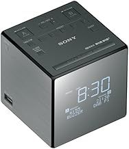 Sony XDR-C1DBP DAB/DAB+/FM Clock Radio with Dual Alarm and USB Smartphone Charging - Grey