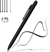 EMR Stylus Pen for Remarkable 2 with Eraser, Digital Replacement for Remarkable 2 Tablet, Alternative Marker Plus, Support 4096 Pressure Sensitivity/Palm Rejection/Tilt, 5 Soft Pen Tips