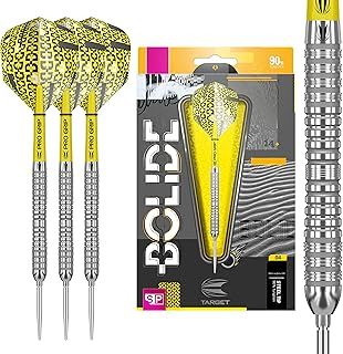 TARGET Darts Bolide 90% Tungsten Swiss Point Steel Tip Darts Set of 3 | Featuring Pro Grip Dart Stems, Number 6 Dart Flights, Swiss Points | Professional Darts