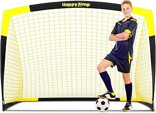 Happy Jump Football Goal Pop Up Football Net Football Post for Garden Football Training