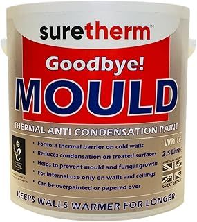 Anti Mould & Anti Condensation Insulating Glass Bubble Thermal Paint 2.5Ltrs Suretherm
