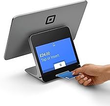 Square Register - Integrated payment terminal & till system for accepting Contactless, Chip & PIN, Debit Cards, Credit Cards, Apple Pay, and Google Pay - UK Version