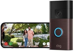 Ring Battery Video Doorbell (2024 release)| DIY Wireless Video Doorbell Camera I Head-To-Toe View, HD Video | Easy to install (5 min) | With Built-in Battery I 30-day free trial of Ring Home