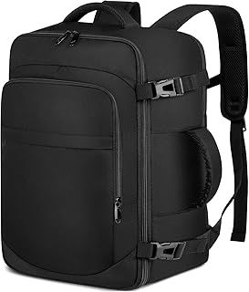Cabin Bags 45×36×20 for New Easyjet Underseat Hand Luggage Bag Carry on Travel Backpack Flight Bag Cabin Size for Airplanes Hand Luggage Rucksack Fit 15.6 Inch Laptop,Black