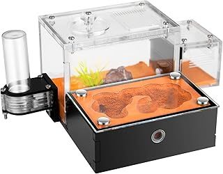 Rimsunta Ant Farm - Educational Study of Ant Behavior Formicarium for Live Adult Ants, Queen, and Nest
