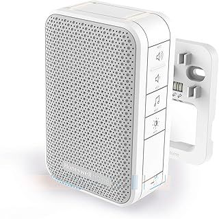 Honeywell Home DW313S Series 3 Wired Doorbell Chime with LED Light (White)