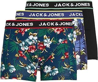 Jack and Jones Mens Sense 3 Pack Trunks