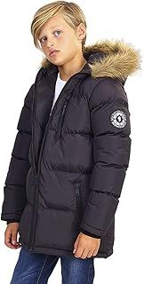 SS7 Boys Showerproof Parka Coat, Ages 7 to 13