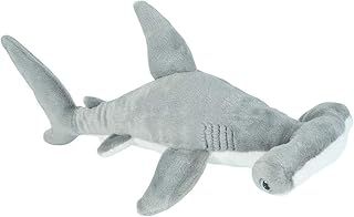 Wild Republic Hammerhead Shark Plush Soft Toy, Cuddlekins Cuddly Toys, Gifts for Kids 20 cm , Grey