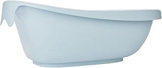 Badabulle Baby and Toddler Bath | Made in Europe | 0+ Months | Built-in drain plug |Spacious and Comfortable Bath Tub |Compatible with bath seat and bath support