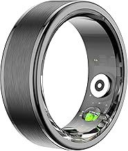 Smart Fitness Tracker - Heart Rate, Sleep Monitor, Blood Oxygen, 5ATM Waterproof Smart Ring for Men & Women