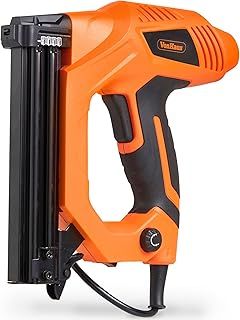 VonHaus Electric Nail Gun - 9A 2-in-1 Brad Nailer/Electric Staple Gun - 300 x 19mm Staples & 100 x 25mm Nails Included - Ideal for DIY, Woodworking, Construction Jobs