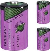 Tadiran SL-750/1/2 AA Lithium Battery 3.6V - 3 Pieces