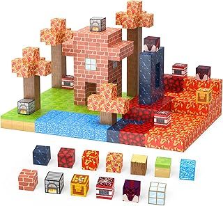 Magnetic Blocks 100 PCS Building Toys Toddler Toys STEM Sensory Construction Toys for 3 4 5 6 7 8 Year Old Boys & Girls, Creative Kids Games Kids Toys Magnetic Protal Set
