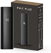 PAX Plus Starter Kit – Onyx. Premium Portable Vaporizer for Dry Herbs 10 Year Warranty