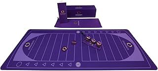 Omshanti Glideball Game - tabletop family fun for adults and kids - perfect dinner party game of skill - a unique gift