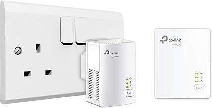 TP-LINK TL-PA7017 KIT 1-Port Gigabit Powerline Starter Kit, UK Plug (Renewed)