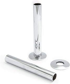 Hot Flow | 130mm Pipe Shroud/Sleeve (Pair) (Chrome)