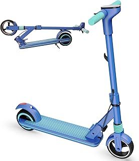 Electric Scooter for Kids 6-12 Years, Speed Limit 9mph, 6.5'' Foldable & 8kg Lightweight, 8 Mile Range, LED Display, Lightweight Kids E Scooter