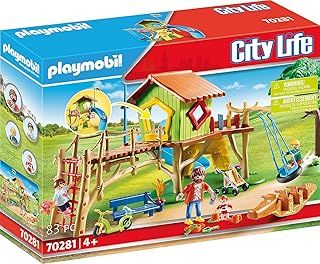 Playmobil 70281 City Life Pre-School Adventure Playground, for Children Ages 4+