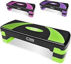 Aerobic Stepper platform -Step Steps board High - Exercise 2-5 Level Adjustable Height Fitness Workout Yoga Pilates Fitness Home Gym Removable Step Rise block