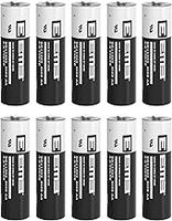 EEMB ER14505 AA 3.6V Lithium Battery Li-SOCL₂ Non-Rechargeable Battery SB-AA11 LS14500 TL-5903 SL-360 S7-400 ER14500 for Water Electricity Meter Gas PLC Facility Equipment Spare Generic Battery (10)