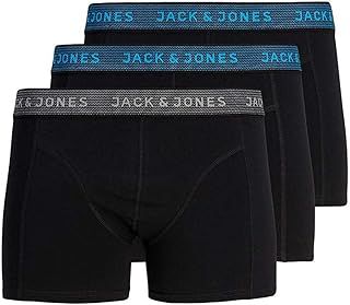 JACK & JONES Men's Trunks 3 Boxer Multipack