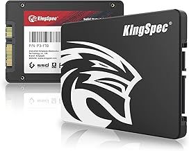 KingSpec 1TB 2.5" SATA III 6Gb/s SSD, Read Speed up to 550MB/s, 3D NAND Flash Internal Solid State Drive for Desktop & Laptop