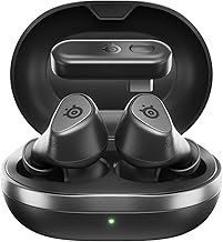 SteelSeries Arctis GameBuds™ for PlayStation - Wireless Gaming Earbuds - 2.4GHz + BT 5.3 - ANC/Transparency - IP55 Water Resistant - 40H Battery - Wireless Charging - PS5, PC, Switch 2, Mobile - Black