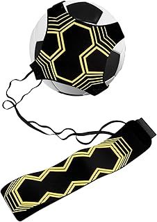 Football Kick Trainer, Footballs Training Aid with Flexible Adjustment Belt, Children Adult Solo Football Practice Equipment Suitable for 3 4 5 Balls