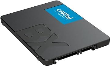 Crucial BX500 SATA SSD 1TB, 2.5" Internal SSD, Up to 540MB/s, Laptop and Desktop (PC) Compatible, 3D NAND, Dynamic Write Acceleration, Solid State Drive - CT1000BX500SSD101