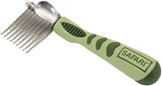 Coastal Pet Safari Dog De-Matting Comb - Serrated Stainless Steel Grooming Tool for Dogs with Medium to Long Hair - Keeps Coats Smooth & Soft - One Size