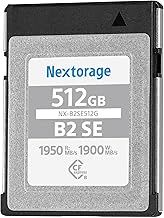 CFexpress Type B 512GB Japanese brand Max write 1900MB/s Max read speed 1950MB/s NX-B2SE512G memory card