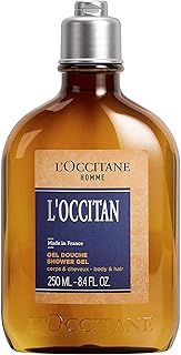 L'OCCITANE Homme L'Occitan 2 in 1 Shampoo & Shower Gel 250 ml | Aromatic Lavender Scent | Vegan & 99% Readily Biodegradable | Luxury & Clean Men's Beauty Hair & Body Wash for All Hair & Skin Types